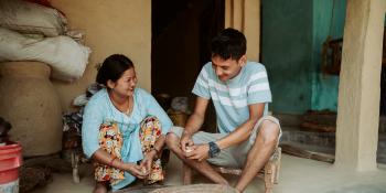 Couple in Nepal supported during couple discussions