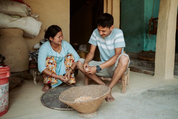 Couple in Nepal supported during couple discussions